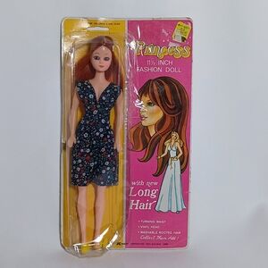 Vintage 1970's Barbie Clone Princess Fashion Doll K-Mart Hong Kong. Fab!